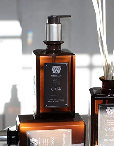 Antica Farmacista Hand &amp Body Wash - Luxury Nourishing Body Wash - Hydrating Hand Cleansing Wash - Bath &amp Body Gift - Cask 15.3 fl oz