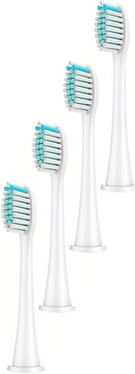 Electric Toothbrush Head(White 4pcs)