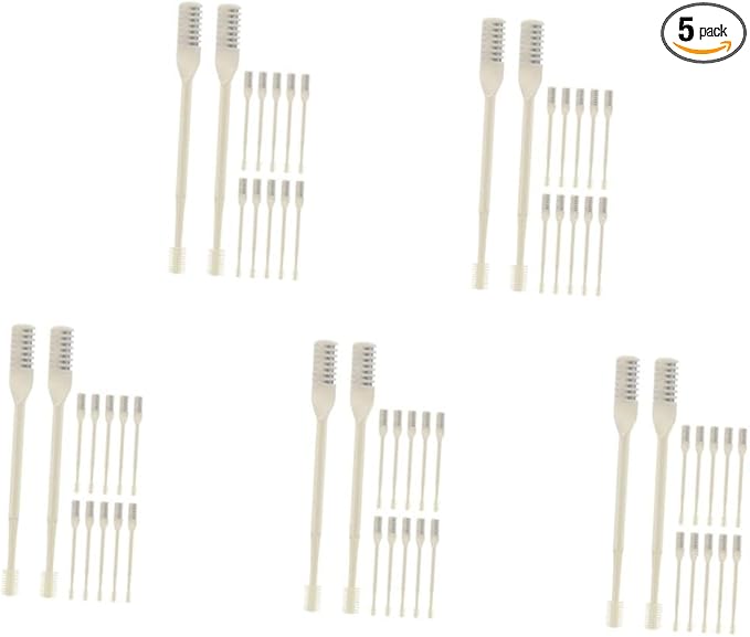 60pcs Manual Nasal Hair Trimmer Portable Nose Hair Cutter for Men and Women Dual- Design for and Precise Nose Removal