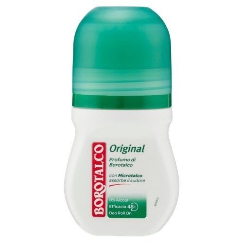 Borotalco: Deo Roll On Alcohol-Free Deodorant Original 50 ml (1.69 fl.oz) Pack of 2 [ Italian Import ]