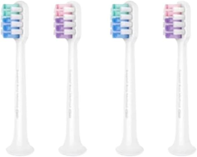 Compatible for DR.BEI C1 Replacement Brush Heads - Sensitive Cleaning Sonic Toothbrush Head Bristle Nozzles(2boxes Cleaning Type)