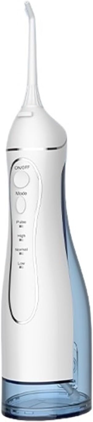 Water Flosser for Teeth Portable Oral Irrigator Dental Jet Pressure Cleaning Mouth Machine 300ML 4 Modes(Black)