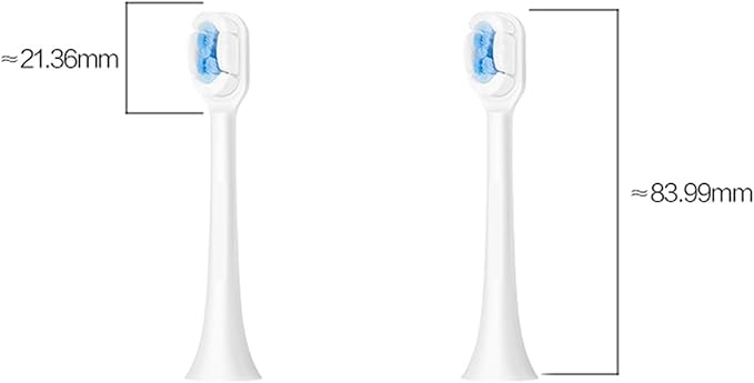 Compatible for Electric Toothbrush Heads Replacement X1 X3 X3U X5 Teeth Brush Replacement Heads(2 Box White)