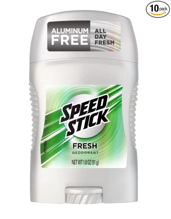 Speed Stick Deodorant Fresh 1.8 oz (Pack of 10)