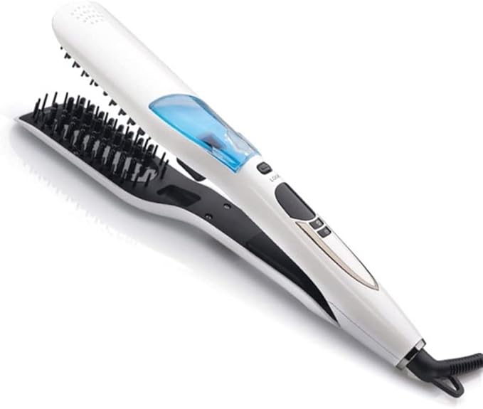 Hair Straightener Hair Straightening Iron with Ceramic Plate LCD Display and Adjustable Temperature Heats Up Fast Suitable for All Hair Types