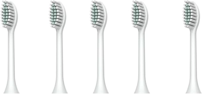 Compatible for N100 N105 Sonic Electric Toothbrush Replacement Brush Head(White Brush head8)