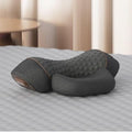 Neck Massager Pillow with Heat - Cervical Traction Therapy Shiatsu Massage for Shoulder Pain Relief Ergonomic Memory Foam Thera Pillow for Car Office Home Use (Dark Gray)