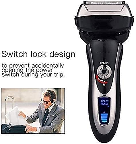 Electric Razor for Men Electric ShaverRechargeable Cordless Wet &amp Dry Foil ShaverProfessional 4 Blade Shaver