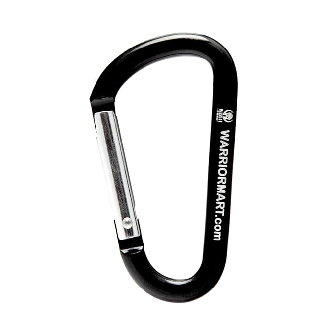 Warrior SPF 50 Sunscreen Lotion (2 Pack) - Reef Safe Unscented Lotion Water Resistant - 3 Fl. Oz Each - Carabiner Clip for Travel Products and More