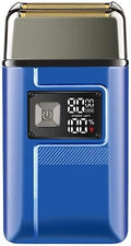 Men's Shaver Electric Barber Razor Men Double Foil Shaver Bald Head Beard Trimmer IPX6 Waterproof 8000RPM Ultra-Close Precision Shave
