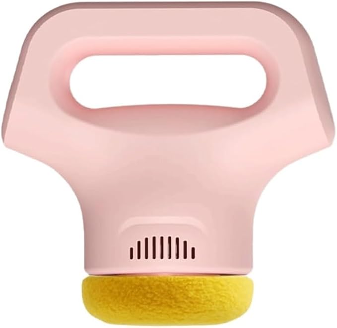 Massage Gun 12-Level Adjustable Portable Home Massage Tool with 3 Heads for Back 3 Massages Heads for Back Neck Body(Pink)