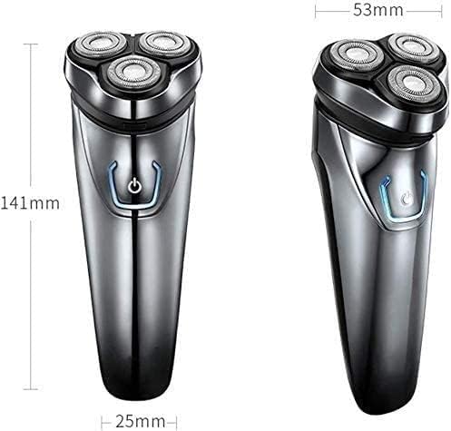 Wet &amp Dry Mens Razors for Shaving Electric Cordless with Pop-up Trimmer Razors Electric Shavers for Men Easy to Operate and Store