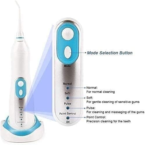 Water Flosser Professional Cordless Dental Oral Irrigator 135ML Portable Tank and Rechargeable IPX7 Waterproof Easy to Clean Saves Space