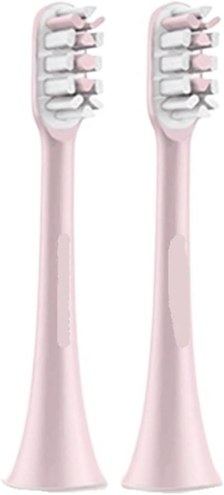 Compatible for SOOCAS Electric Toothbrush Heads Replacement X1 X3 X3U X5 Teeth Brush(Pink 2 pcs)