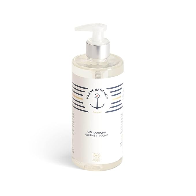 La Corvette MARINE NATIONALE shower gel - 500ml - COSMOS ORGANIC - French Navy