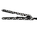 Iso Beauty Spectrum Pro Limited Animal 1.25 Inch Ceramic Plates Hair Straightener Flat Iron (Giraffe)