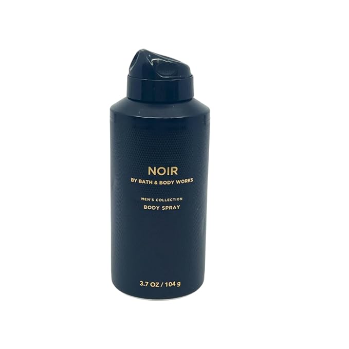Bath &amp Body Works Men's Collection Deodorizing Body Spray - NOIR - Gift Pack for Holiday - Lot of 2