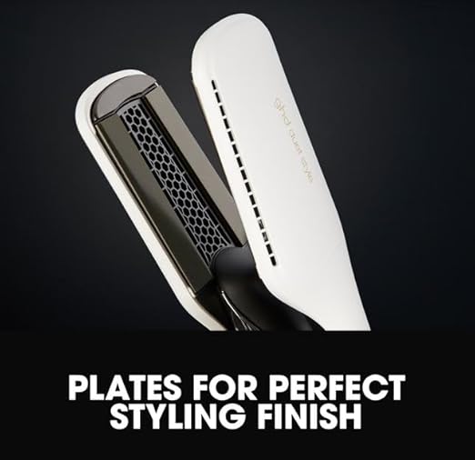 ghd Duet Style - 2-in-1 Flat Iron Hair Straightener + Hair Dryer in One Tool | Transform Hair from Wet to Styled with No Heat Damage | Blow Dry with No Fizz | 2X More Shine