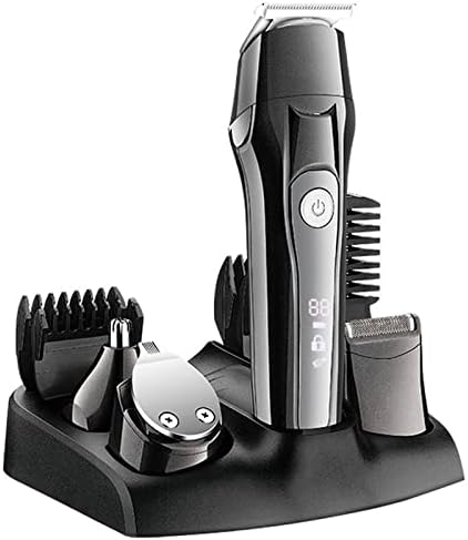 Pro Hair Clipper All in one Men Beard Hair Trimmer Electric Hair Clipper Body Nose Ear Eyebrow Trimmer 5in1 Hair Cutting Machine