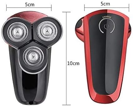 Shaver for Men3 in 1 Electric Shavers for Men- USB Faster-Charging Waterproof Rotary Razor with Hair Clippers Facial Cleaning Brush Nose &amp Ear Trimmer Set
