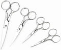 Stainless Steel Nose Hair Scissors Ear Trimmers Cut Beauty Tool4 Inch