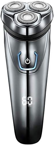 Electric Razor for Men Shavers for Men Rotary Shaver Razor Wet and Dry with Pop-Up Trimmer IPX7 Waterproof USB Rechargeable