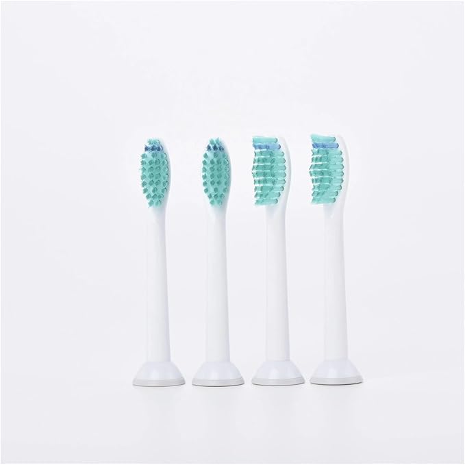 Compatible for E Series Toothbrush Set - Special Electric Head Soft Bristles Replacement Brush(BLACK-16PCS)