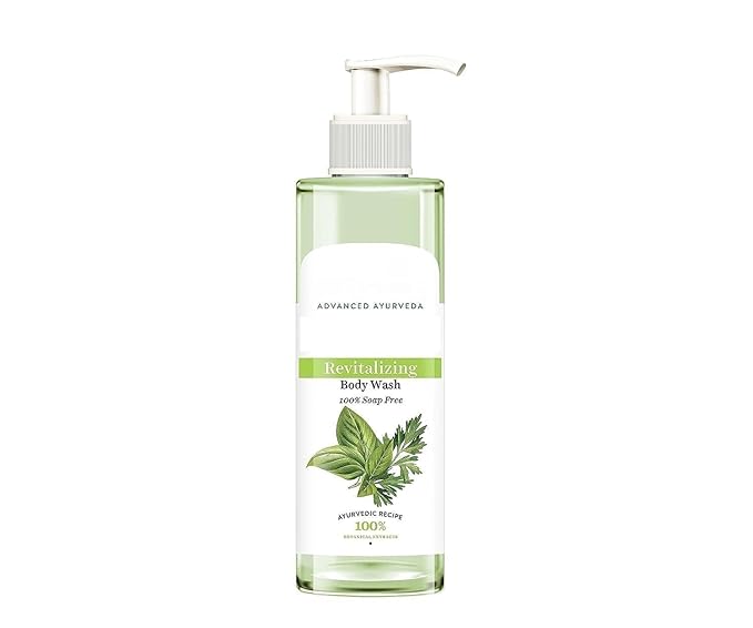 MZ Basil &amp Parsley Revitalizing Body Wash | Soften Skin | Provides Natural Brightness | Deeply Cleanses | 100% Botanical Extracts | Suitable for All Skin Types | 200ml | 6.76 Fl Oz
