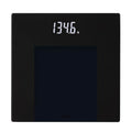 Taylor Digital Bathroom Scale - Smart Scale with Precision Hub App 400 lb Capacity 11 x 11 Durable Glass Platform 0.2 lb Increments Weight Tracking BMI BMR and Multilingual Black
