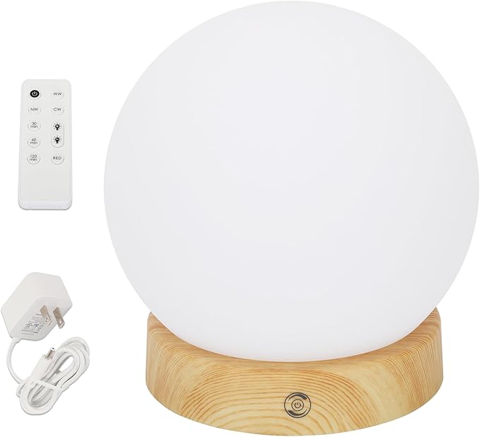 10000 LUX Sun Lamp Adjustable Light Happy Lamp Sunlight Lamp for Daylight Feelings Bedroom Nursery Remote Controll Time Auto Shutdown Adjustable Brightness 670nm Red Light