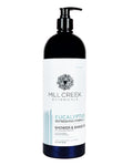 Mill Creek 2 in 1 Shower and Shave Gel 32 oz (Eucalyptus)
