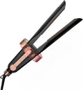 Nicebay Hair Straightener Flat Iron Hair Straightener and Curler-5 Temp Fast Heating Wide Voltage