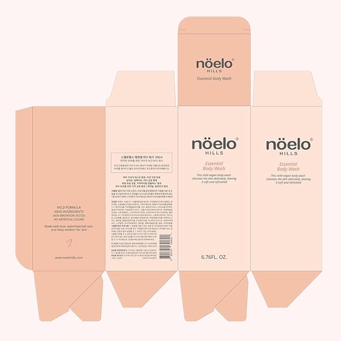 Essential Body Wash Gentle Pregnancy and Postpartum Cleanser Deep Hydrating Clean Pregnancy Safe Sebum &amp pH Balancing Formula Pore Cleansing Moisturizing 6.76 fl oz.