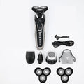 Head Shaver for Men Electric Razor Rechargeable Electric Shaver for Men Wet &amp Dry 4D Floating Heads Shaving Machine Beard Trimmer Hair Clipper