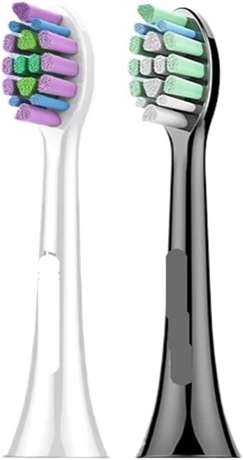 NB-1 Replacement Toothbrush Heads Soft Sristle Brush Head for Sonic Teethbrush(White Standard 8)