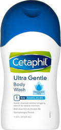 Cetaphil Fragrance Free Ultra Gentle Body Wash 11.8 Fl Oz (Pack of 1)
