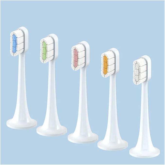 Compatible with Toothbrush Head T300/T500 Mijia DDYS01SKS/MES601/T700 Replacement MES602/604(Clean OG 6 Pcs)