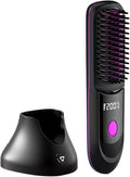 Rechargeable Hair Straightener - Cordless Styling Comb Tool USB Charging with Portable Design Wireless with Fast Heating Hair Styler Anti Scald Straightening Brush for Travel Use