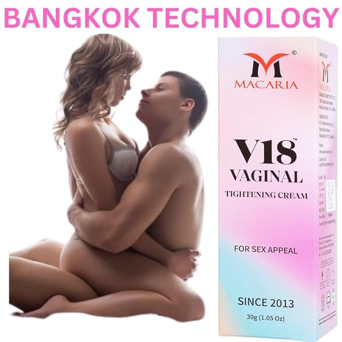 MACARIA V18 Vaginial Pussy yoni Tightening Cream for VagIna Instantly - Feminine Care for Vaginal Tightening Gel