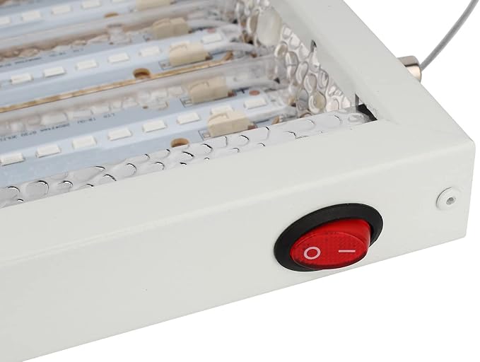Red Light Therapy Device Red NIR 660/850nm w 1X1Ft 50W High-Power Clinical Grade LEDs Great for Improve Sleep/Pain Relief/Skin Healthy/Anti-Aging/Energy/Recover (1X1Ft/50W)