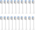 Compatible for 4/8/12/16PCS Compatible for XIAOMI MIJIA T200 Replacement Toothbrush Heads Sonic Electric Vacuum DuPon Soft Bristle Brush(White gray-20pcs)