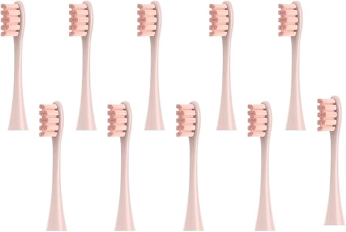 Replacement Brush Head for Oclean Electric Toothbrush Soft Bristle X/X PRO/ Z1 Brushes Replaceable fit for O-Clean Sonic(10 Pink)