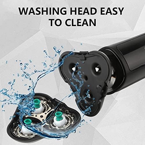 Head Shavers for Bald Men 3 in 1 Electric Shaver Razor for Men Shaving Machine 4D Smart Male Rechargeable Three-Head Nasal Hair Trimmer Kit
