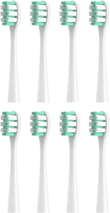Replacement for Electric Soft Bristle Toothbrush Head(8WHITE Clean Type)