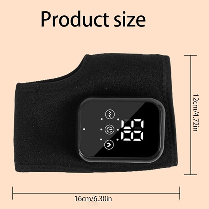 Rechargeable Foot and Ankle Warmer Massagers 3 Therapy 3 Heat Level Ergonomic Design
