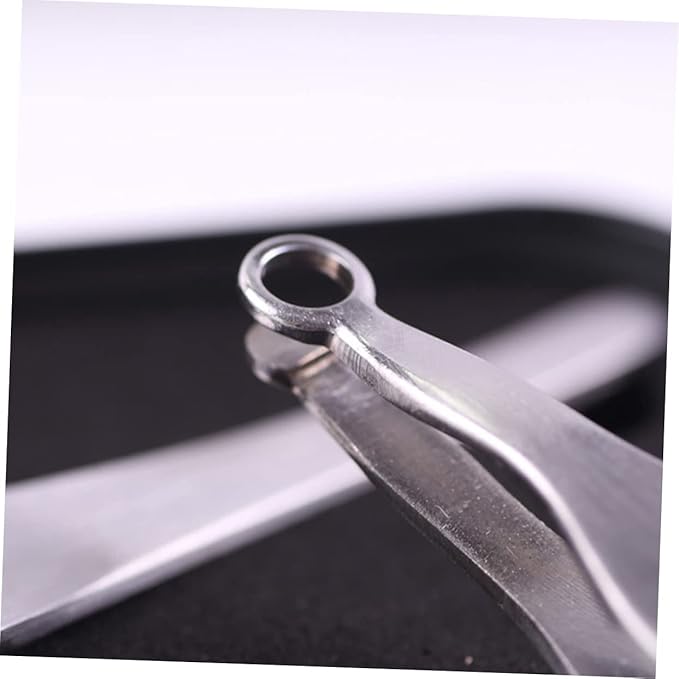 6pcs Stainless Steel Nose Hair Scissors and Tweezers for Safe and Precise Grooming Lightweight and Nose Hair Trimmer Tools for Men and Women