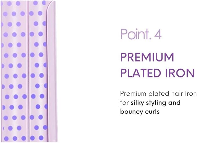 Repit 2-in-1 Curl &amp Flat Iron 1.5 inch (36mm) with Storage Cover- Advanced Ceramic Heating Plates &amp Universal Free Voltage - Straightener and Curler | RepitUSA