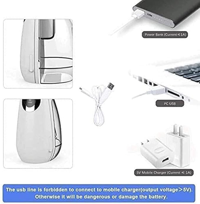 Water Flosser Portable Dental Oral Irrigator Rechargeable Waterproof Teeth Cleaner for Home and Travel -200ml Detachable Reservoir(Pink)