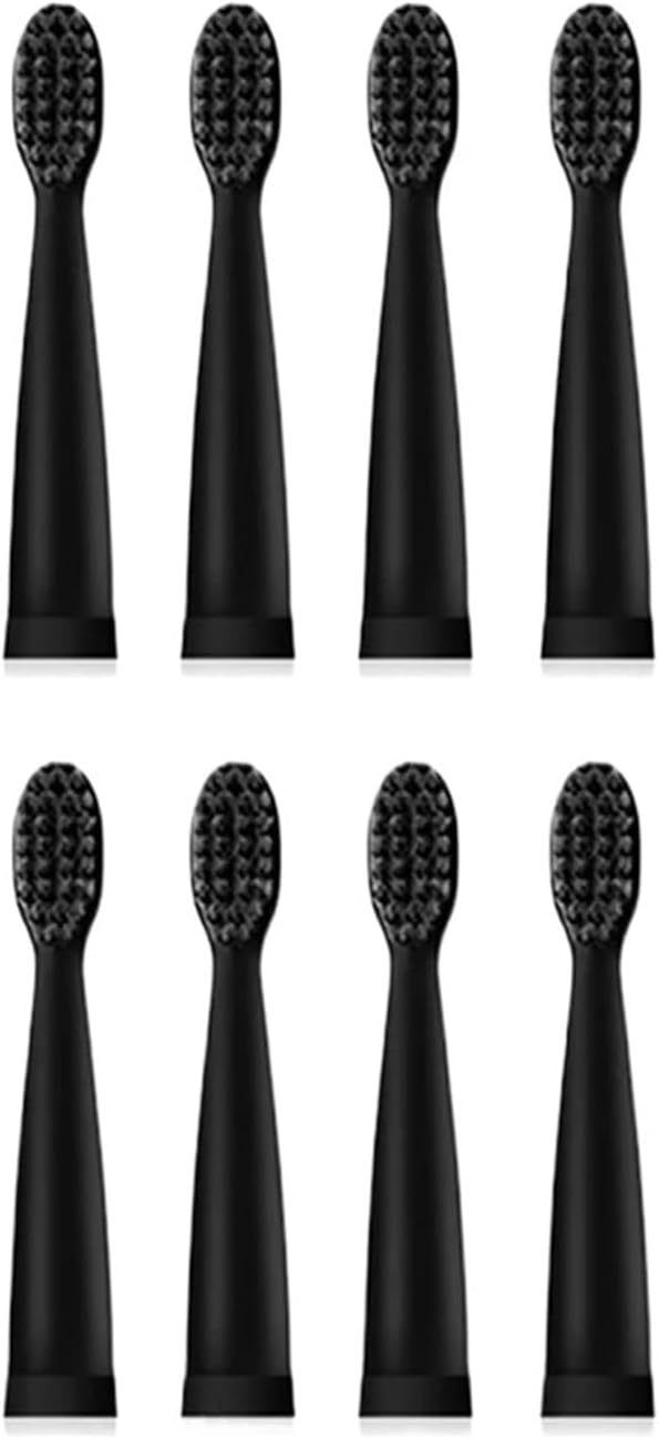 16pcs Electric Toothbrush Heads Soft Brush Head Sensitive Replacement Nozzle Compatible for J110 / J209(Only 16pcs Black Head)