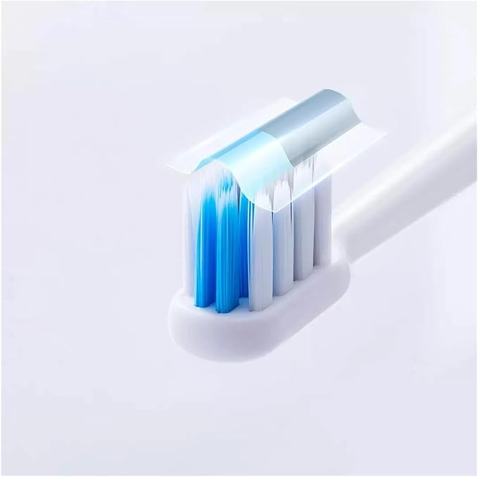 Toothbrush Head Compatible with Xiaomi Dr. Bei Electric C1 Cleaning Type Or Soft Bristle(2 Soft Hair 2Clean)